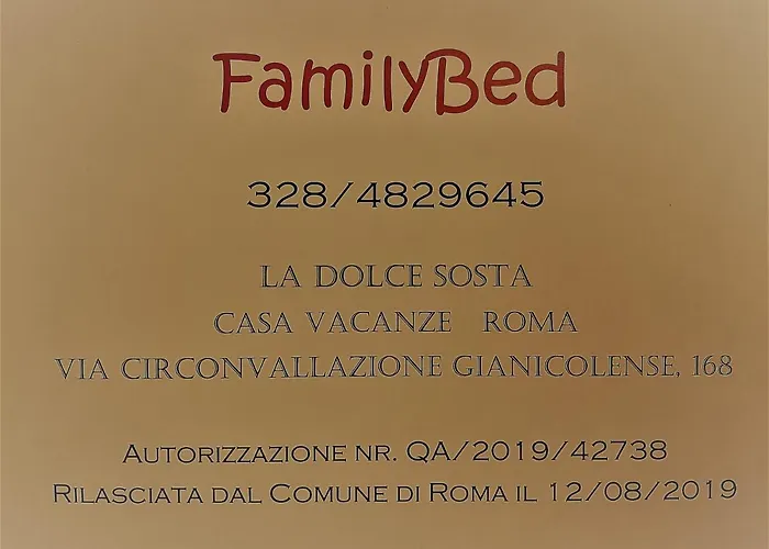 Familybed Monteverde-vaticano *